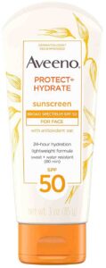 Aveeno Protect + Hydrate Lotion Sunscreen SPF 50