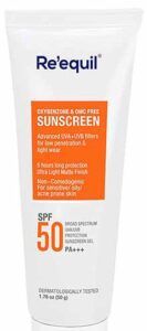 RE’ EQUIL Oxybenzone and OMC Free Sunscreen