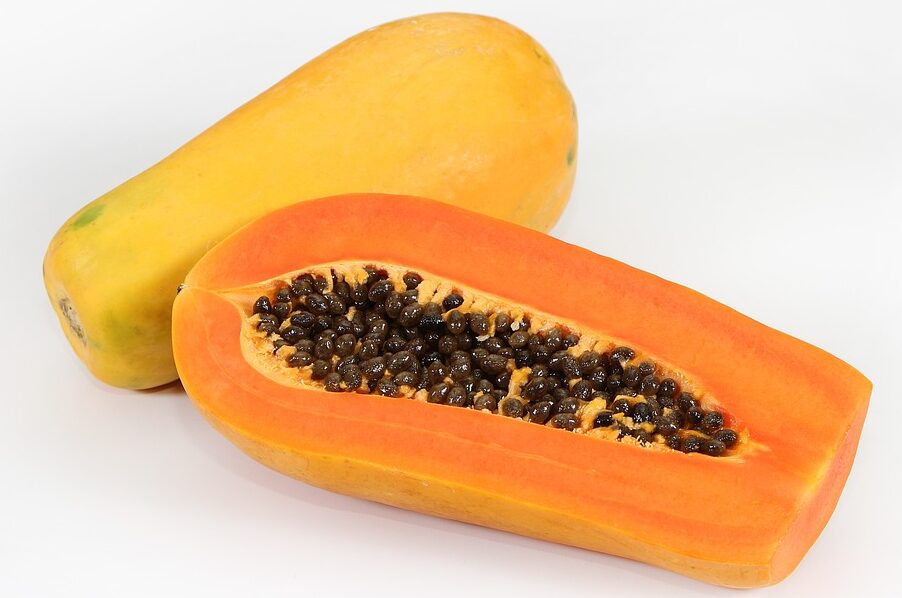Papaya for tan cleaner