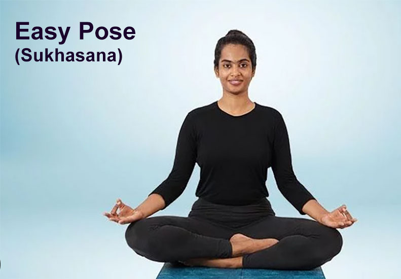 easy pose (sukhasana)